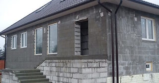 Фасад из газобетона для дома в Черняховске - Строй-Чрх, качественная отделка от 2116 руб.